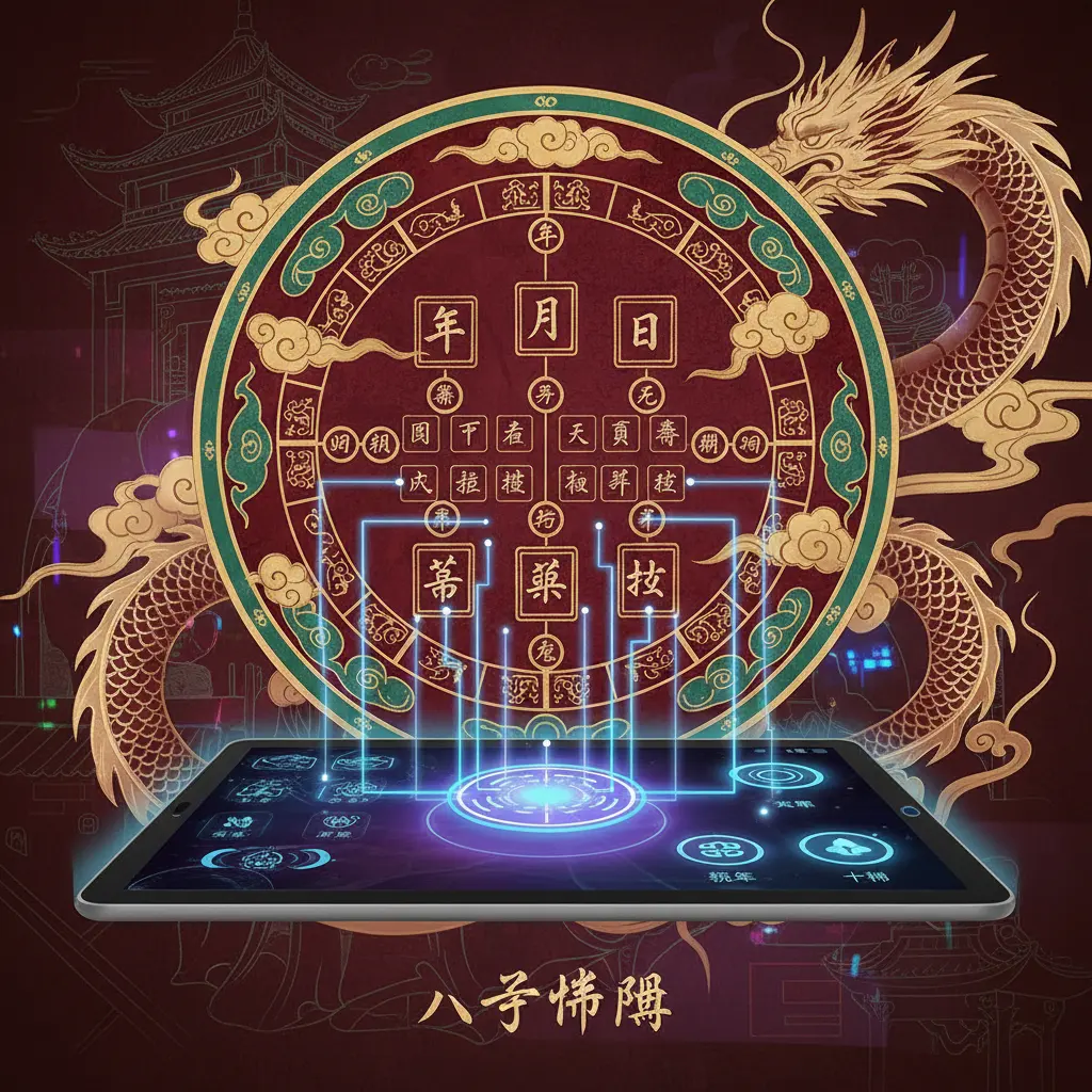 八字命盤 - 八字排盤