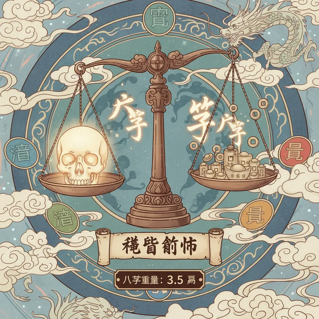 八字重量 - 稱骨算命