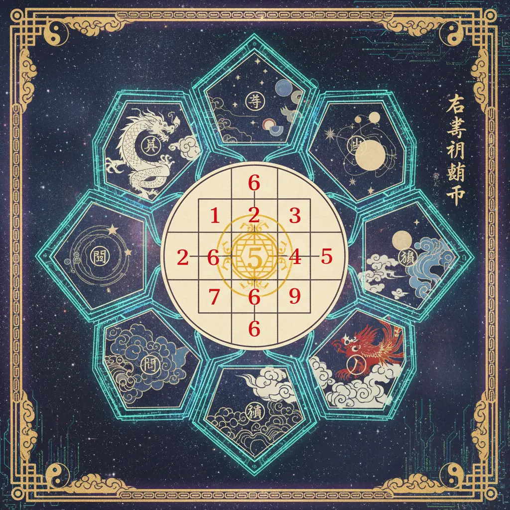 奇門遁甲 - 洛書