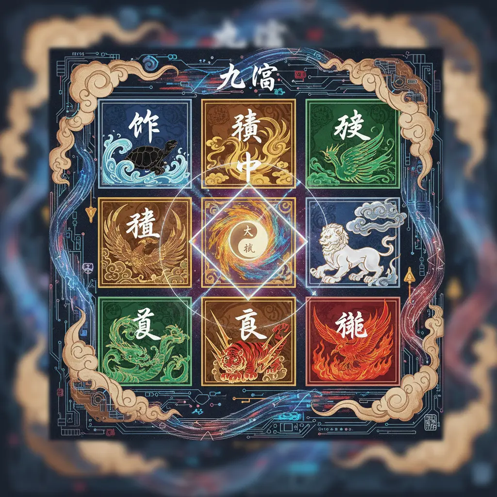 奇門遁甲 - 九宮