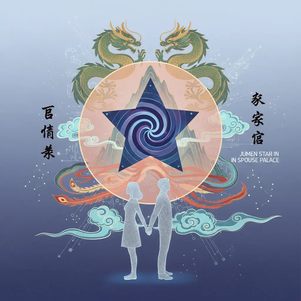 夫妻宮 - 巨門星