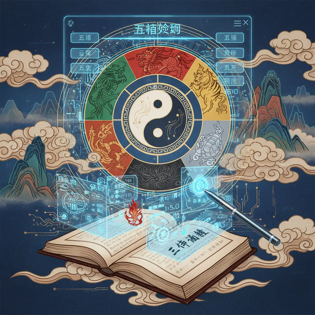 五行查詢 - 三命通會